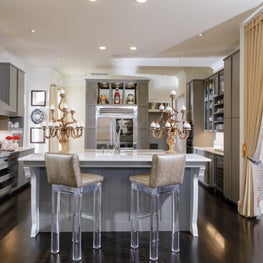 One of our favorite kitchens combing high design with functionality