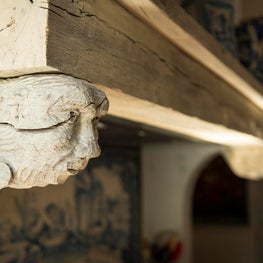 Tuscan Villa Style Home Inspired by Italian Classicism - Kitchen Detail 