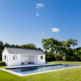 East Hampton Pool and Pool House