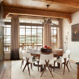 American Spirit Residence - Yellowstone Club, MT - Dining room