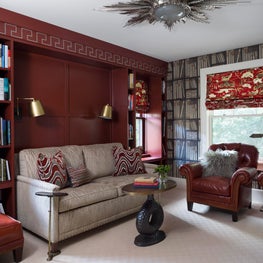 Comfortable Home Library