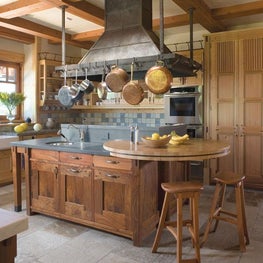 Aspen Kitchen - Antique Chateau Stone Tile Flooring