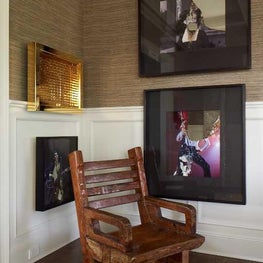 HAMPTON DESIGNER SHOWHOUSE 2011 An art collector's contemporary dining room designed for Hampton Designer Showhouse 2011. 