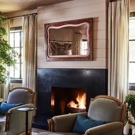 Cozy Fireplace Moment