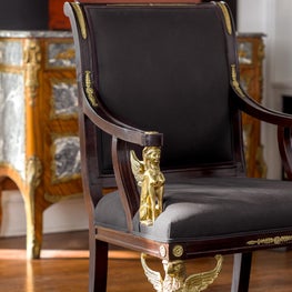 Lake Shore Drive Residence No. 2 with a French Empire Chair + a Regence Commode.