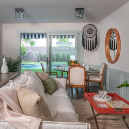 Portfolio: Earthy Living Room