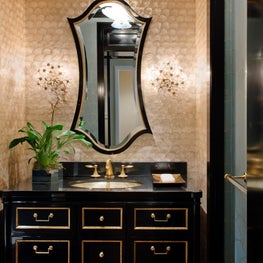 Pacific Hillside Home- Powder Room