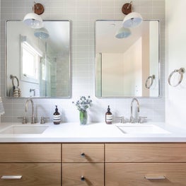 1920's Contemporary - A Serene Bath