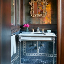 Powder Room for an Alpine Inspired Home 