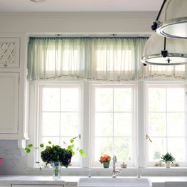 A Sunlit Kitchen Window