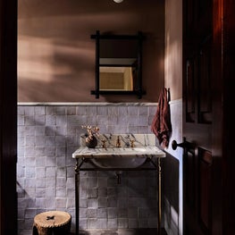 Bahamian Modern Colonial - Guest Bath