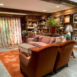 Rustic Northwoods Family Room