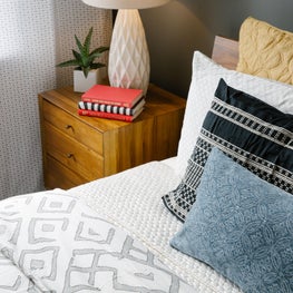 Cozy Bedding Vignette 
