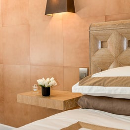 West Village Tailored residence - Master Bedroom custom detail 