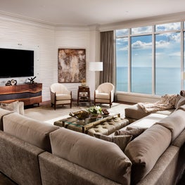 Marco Island Penthouse Family Room