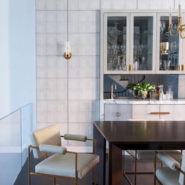 A Lofted Dining Room