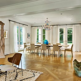 Dining Room, Raintree Residence. Dallas TX