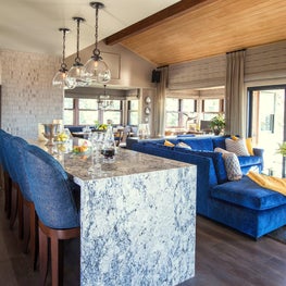 Media Room with Kitchenette