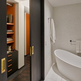 View of Master Bathroom Suite