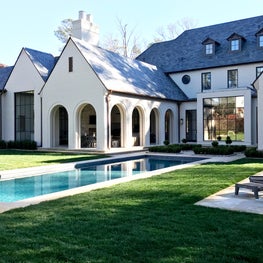 Country House Architecture  Spitzmiller & Norris Landscape Howard Design Studio