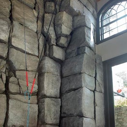 Chestnut Hill Recreation Barn with Stone Rock Climbing Wall 