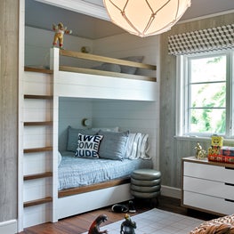 Playful children's bedroom 