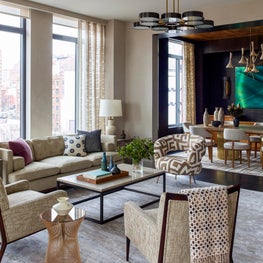 West Village Living Room and Dining Room