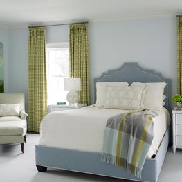 Southport Bedroom in Soothing Blues and Greens