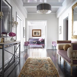 Park Avenue - Foyer looking into Living Room