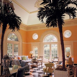 Interior, Inwood Pool Pavilion, Houston, Texas
