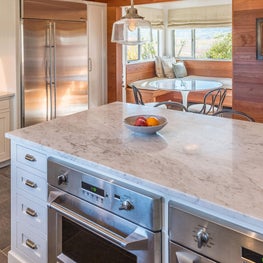 California Wine Country Renovation: Kitchen Island & Breakfast Nook Beyond