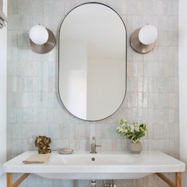 Oakland Contemporary Powder Room