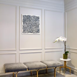 Seating in NYC Residential Lobby