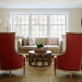 Horse Lover's Dual-Use Living Room