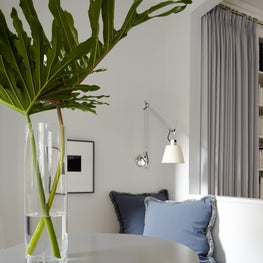 Lincoln Park Residence Breakfast Area Detail.