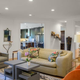 Open plan Living Room in a Contemporary Condominium