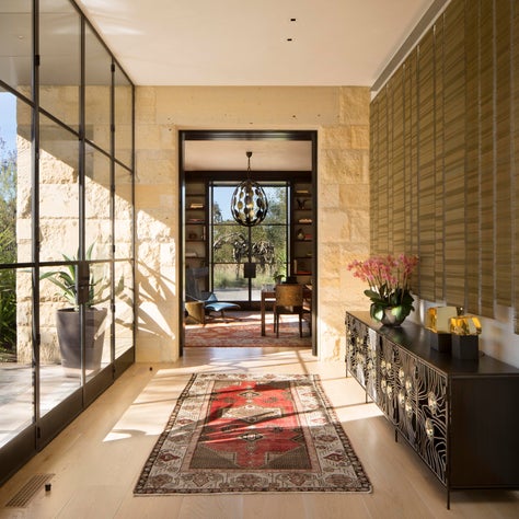 Sculptural Modern- Entry Way