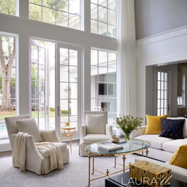 When life gives you natural light, install floor-to-ceiling windows!