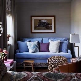 Blue Sofa Nook