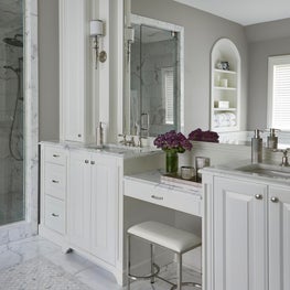 Winnetka Residence Master Bathroom 