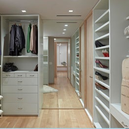 Perry Street Loft, View of Walk-In Closet