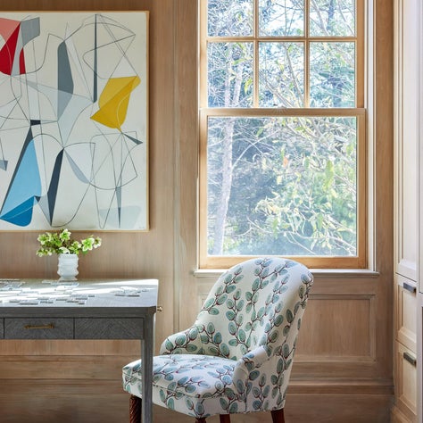 Flanagan Interiors, cover: Den game table