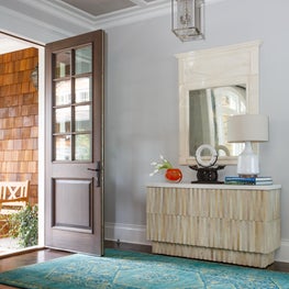 Foyer with view of front porch