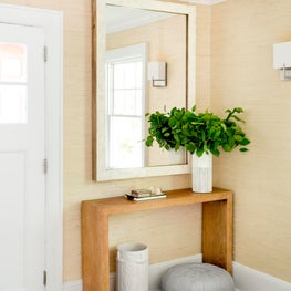 1920s Cottage Casual Modern Entry Hall - Scarsdale New York