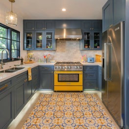 Vibrant Spanish Style Kitchen