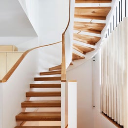Park Slope Modern Row House Staircase
