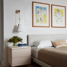 West Village Apartment Master Bedroom