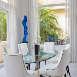 Contemporary Artist Retreat Dining Room