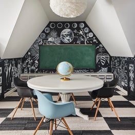 A Homework Room For The Kids 