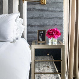 High Rise, High Style Master Bedroom